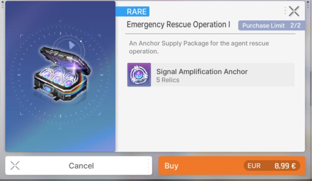 Emergence rescue operation I