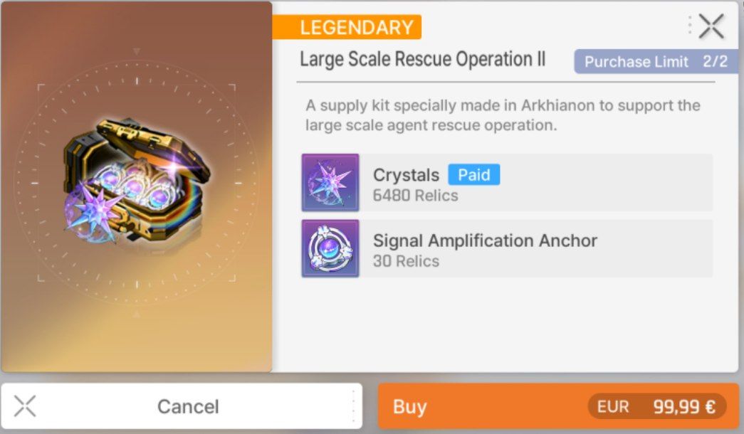 Large scale rescue operation II