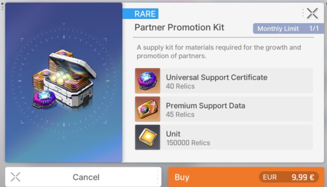 Partner promotion kit